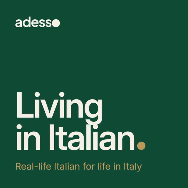 Living in Italian podcast cover